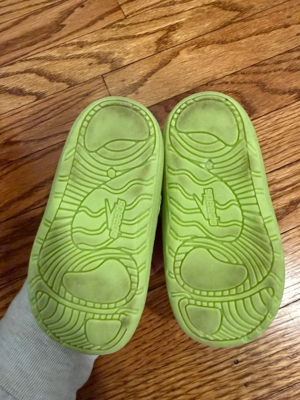 Speedo Kids Neon Green Dinosaur Water Shoes - Toddler Small (Toddler 5-6)